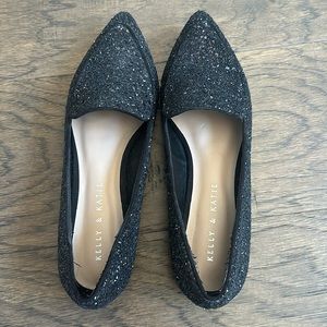 Kelly & Katie Sequin Glitter Flats